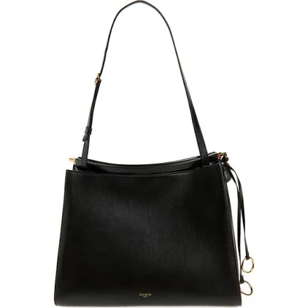 ALAÏA Women's Le Click Medium Square Calfskin Shoulder Bag