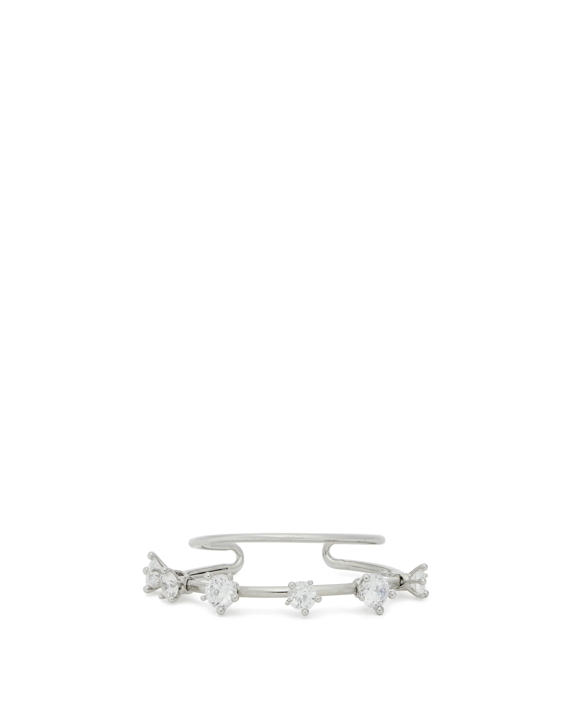 Silver Diamanti Gravity Bracelet