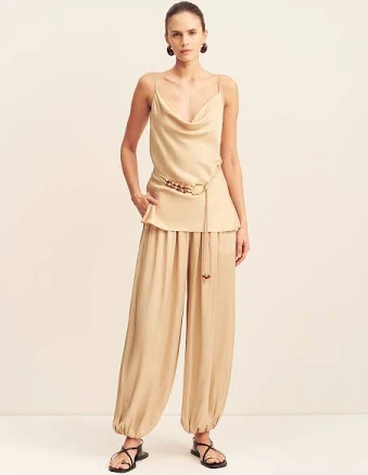 Shona Joy Agnes Cowl Neck Tunic with Belt