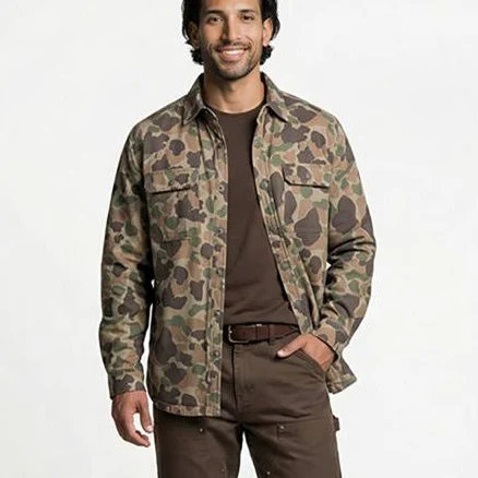 Magellan Outdoors Men's Stonewell Shirt Jacket Green - Adult Non Insultd Camo at Academy Sports