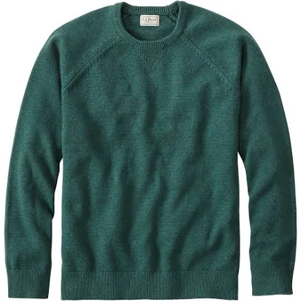 L.L.Bean Men's Wicked Soft Cotton/Cashmere Crewneck Sweater