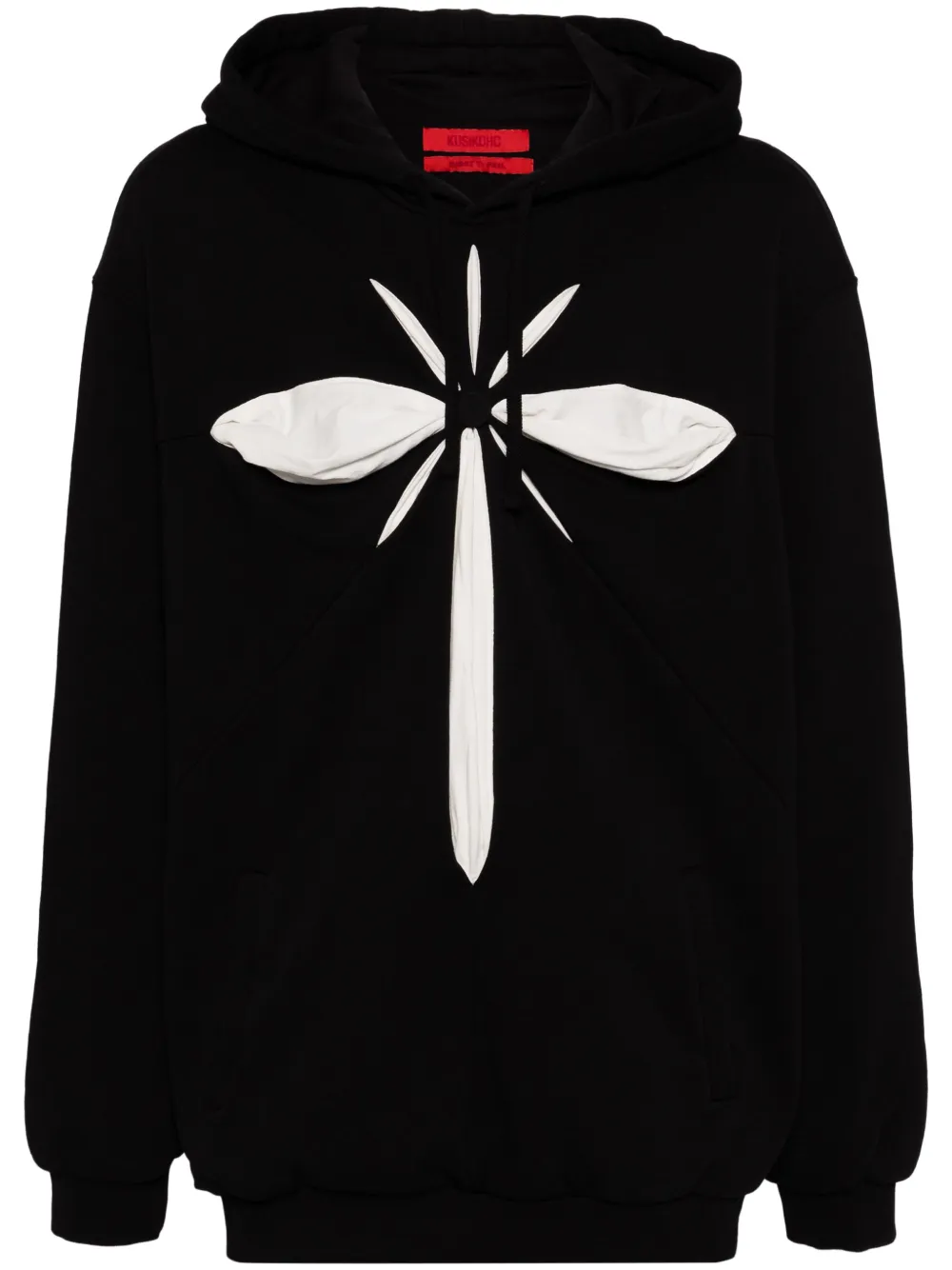 Origami Cut Out Hoodie