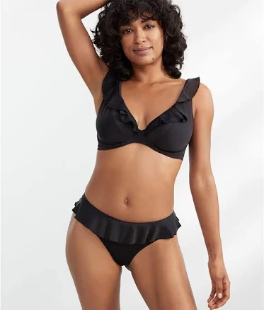 Freya Women's Jewel Cove High Apex Ruffled Bikini Top