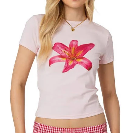 Edikted Women's Daylily T Shirt