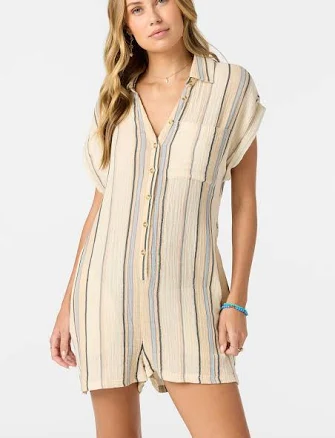 O'Neill Women's Kamilla Striped Romper