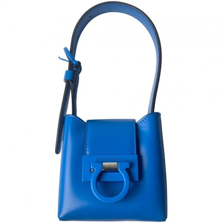 Salvatore Ferragamo Women's Trifolio Mini Leather Shoulder Bag