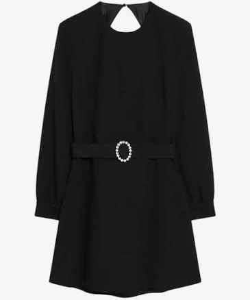 Saint Laurent Women's Crepe Dress