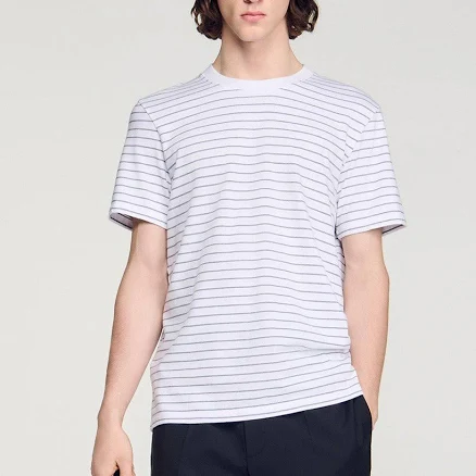 Sandro Men's Striped T-shirt