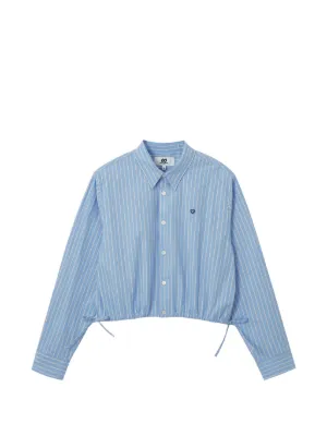 Asymmetric Striped Shirt