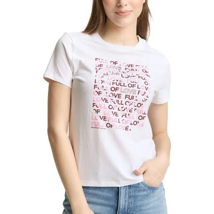 Tom Tailor Full of Love Print T-Shirt