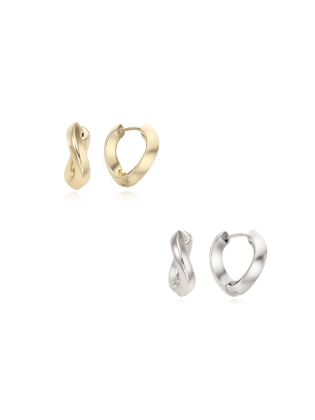 Twisted Edge Earrings