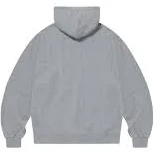 Signature hood zip-up - GREY