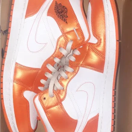 Electro Orange 1s | Color: Orange | Size: 11.5 | Nestovee's Closet