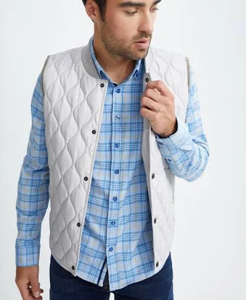 Stone Rose Men's Insulated Quilted Water Repellent Puffer Vest