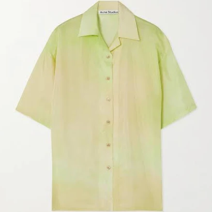 Acne Studios Silk-habotai Shirt Women