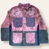 Vintage Reworked Patchwork Utility Jacket Selected By Afterlife Boutique