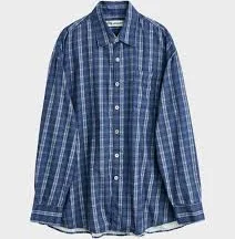 Our Legacy Borrowed Check Print Shirt