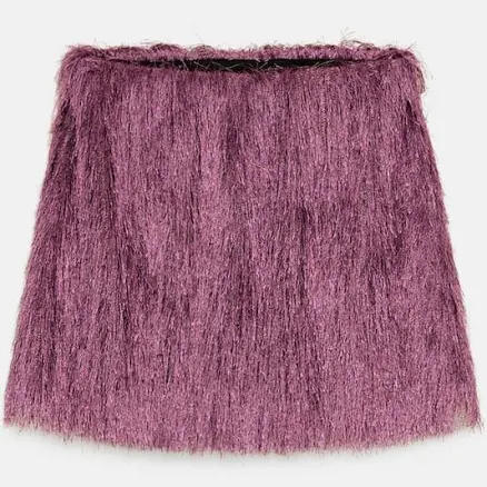 Zara Women's Fringed Skirt