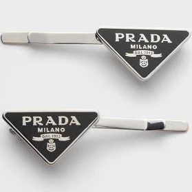 Prada Metal Hair Clips
