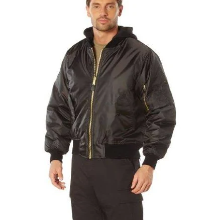 Hooded MA-1 Bomber Jacket