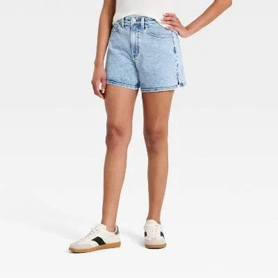 Universal Thread Women's High-Rise A-Line Denim Shorts