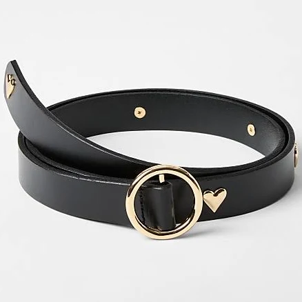 Loft Women's Heart Studded Belt