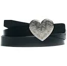 Leather Heart Belt