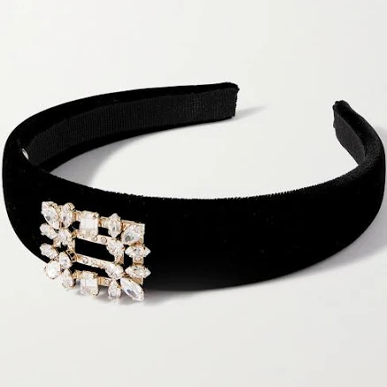 Roger Vivier Velvet Hair Band