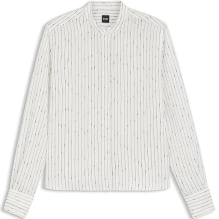 Boss Women's Regular-fit Striped Blouse