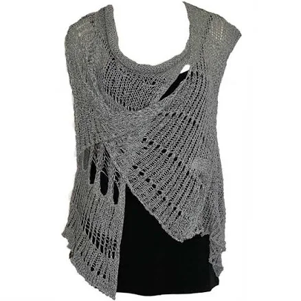 Simply Bella BK Moda Distressed Vest