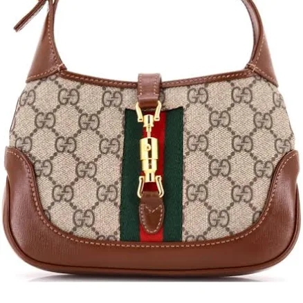 Gucci Jackie 1961 Gg Coated Canvas Mini Hobo Bag