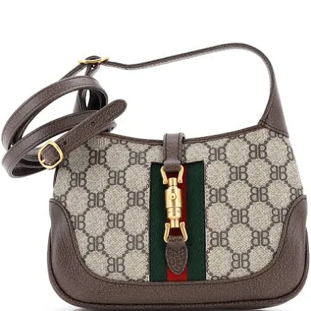 Balenciaga x Gucci The Hacker Project Jackie 1961 Mini Hobo Bag