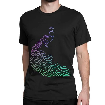 Artistshot Peacock Bird Peacock Eye T-shirt