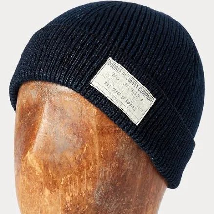 Milworks Men's Indigo-Dyed Cotton Watch Cap