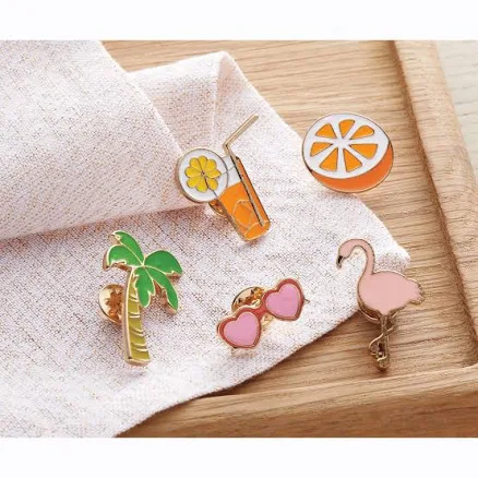Summertime 5-Piece Pin Set