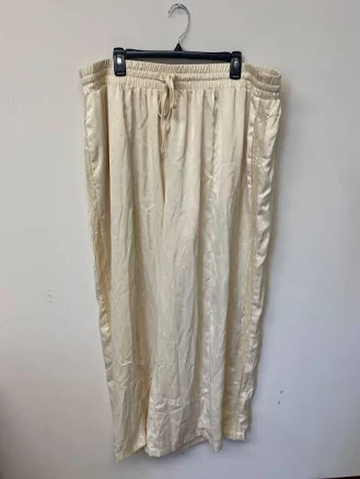 Nina Parker Women's Plus Size Sequined High-Rise Wide-Leg Pants