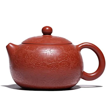 Yixing Auspicious Cloud And Dragon Teapot