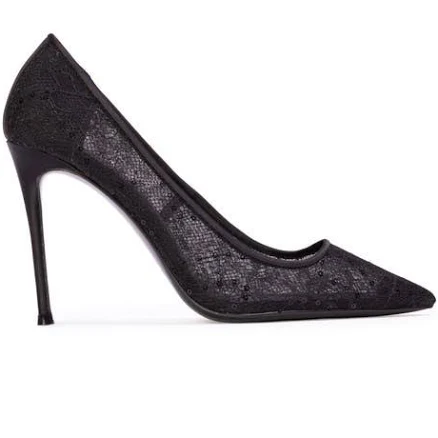 Black Suede Studio Women's Marina 100 Pump