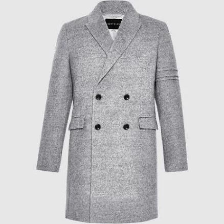 Baby Alpaca Double Breasted Overcoat