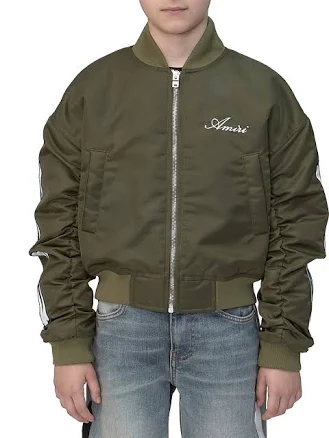 Amiri Kids Bones Bomber Jacket