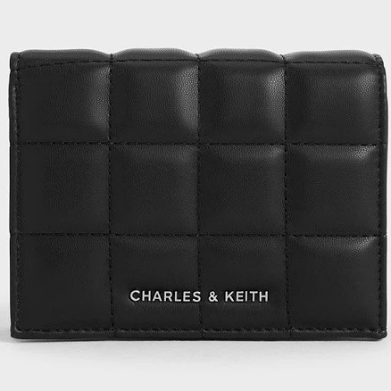 Charles & Keith Cassia Quilted Mini Wallet
