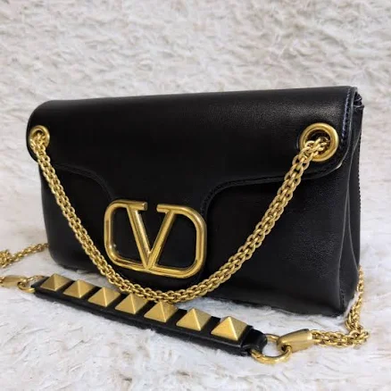 Valentino Garavani Women's Stud Sign Napa Leather Shoulder Bag