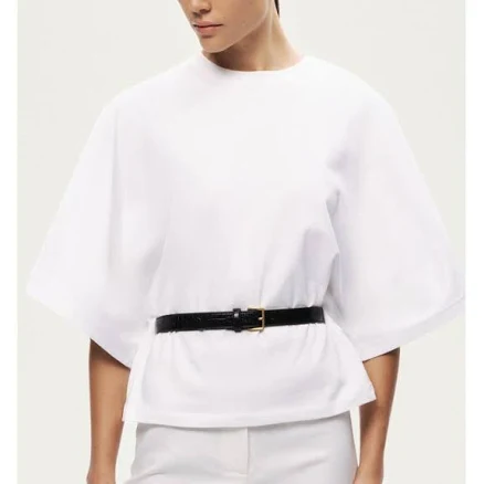 Nocturne Women's Belted Oversized T-Shirt