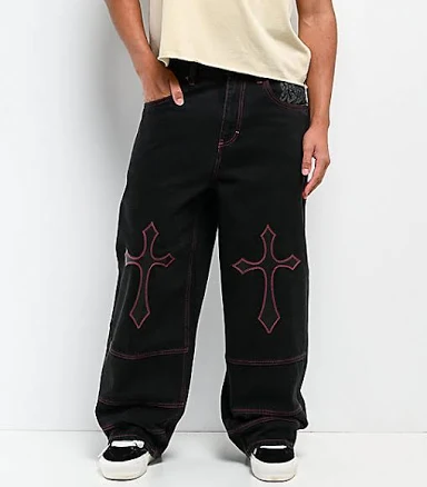Ninth Hall Astray Ultra Wide Patchwork Jeans