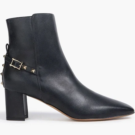 Valentino Garavani Women's 60mm Leather Ankle Boots