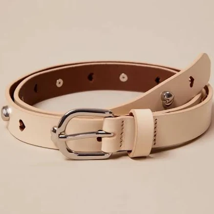 Lucky Brand Women's Cutout Heart Belt