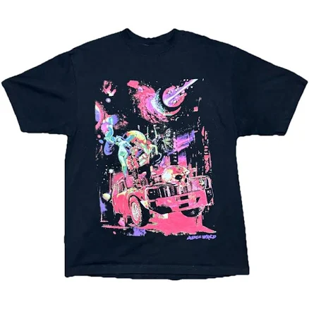 Juice Wrld X Vlone Cosmic T-shirt Xl – 999 Club Hip-hop Streetwear Rap