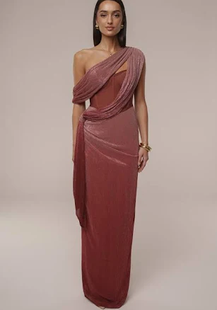 Jluxlabel Women's Celestina Draped Maxi Dress
