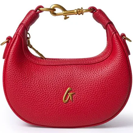 Glam-Aholic Nano Pebble Vegan Leather Hobo Bag