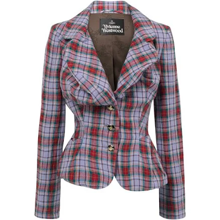 Vivienne Westwood Checked Button Jacket